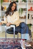 Terry B Classic Sweatshirt Buttermilk